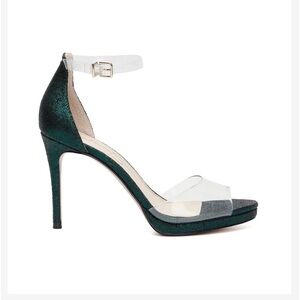 Daisile High Heel in Emerald Green